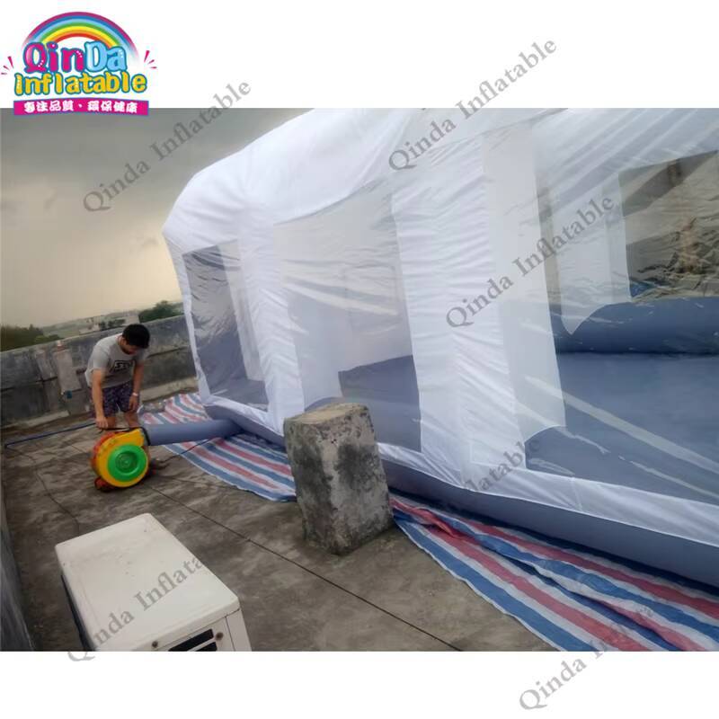 Inflatable Paint Booth - 7m品質保証付きインフレータブルスプレーブース、車内塗装用インフレータブルブース販売中