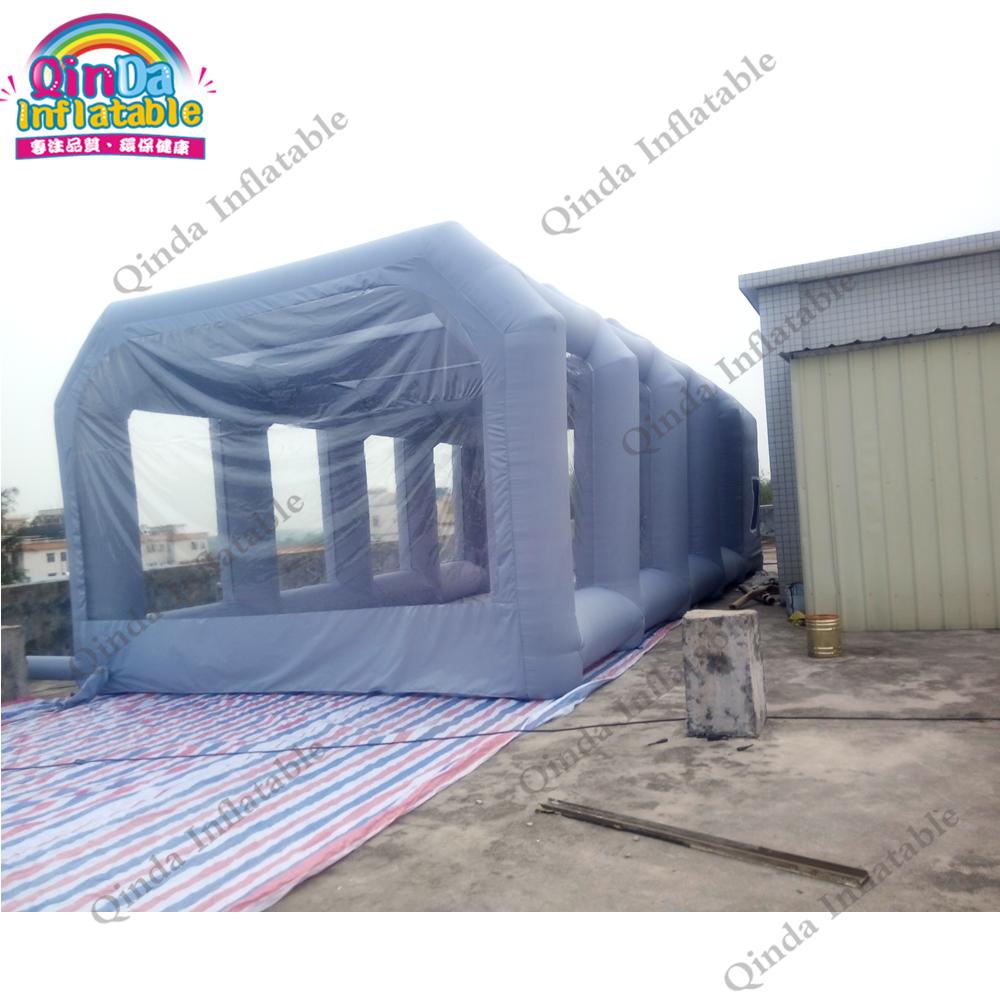 Inflatable Paint Booth - 車の修理用インフレータブルエアブース,携帯塗装テント,2018