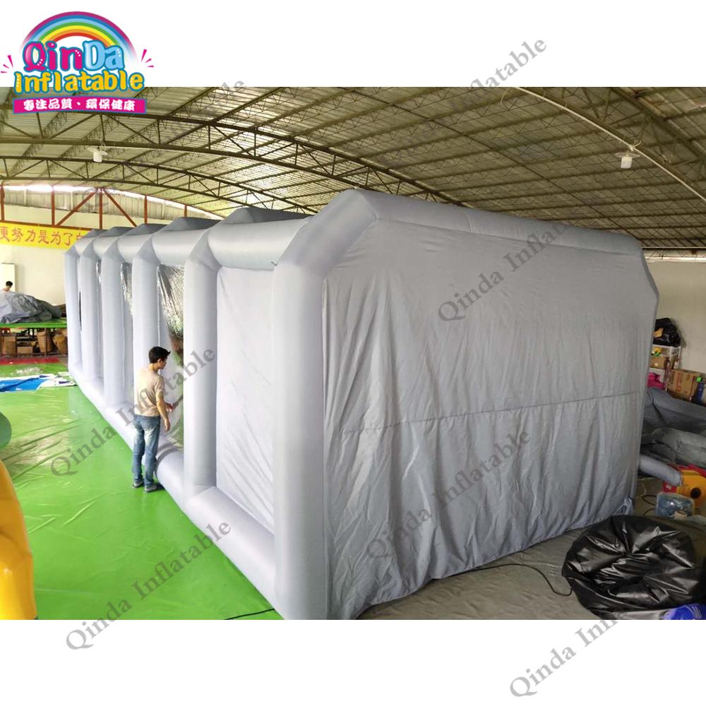 Inflatable Paint Booth - 高品質スプレー塗装テント 10X5x3.5M 車用インフレータブル塗装ブース