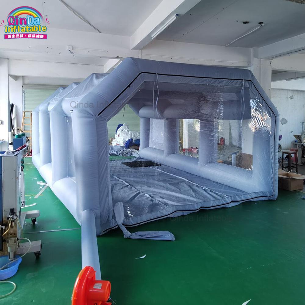 Inflatable Paint Booth - 様々な大型サイズのインフレータブルスプレーテント、車用インフレータブル塗装ブース