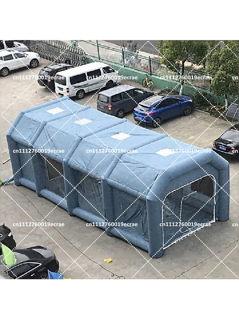 Inflatable Paint Booth - インフレータブルスプレーペイントテント屋外ポータブルカーペイントブースモバイルエンクロージャー