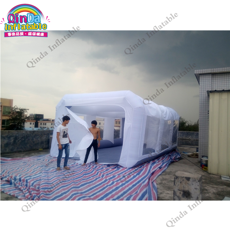 ポータブルスプレーブース販売中 PVC+オックスフォード製  - Inflatable Paint Booth のレビューと価格