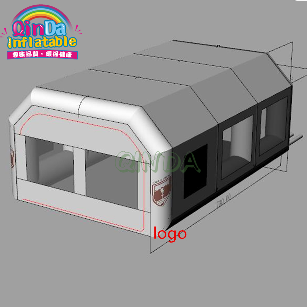 2020年デザインの新型インフレータブルスプレーブース、車塗 - Inflatable Paint Booth のレビューと価格