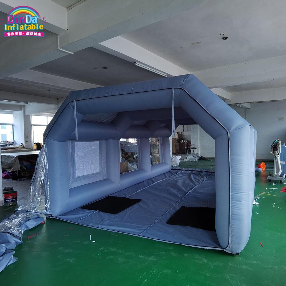 様々な大型サイズのインフレータブルスプレーテント、車用インフ - Inflatable Paint Booth のレビューと価格