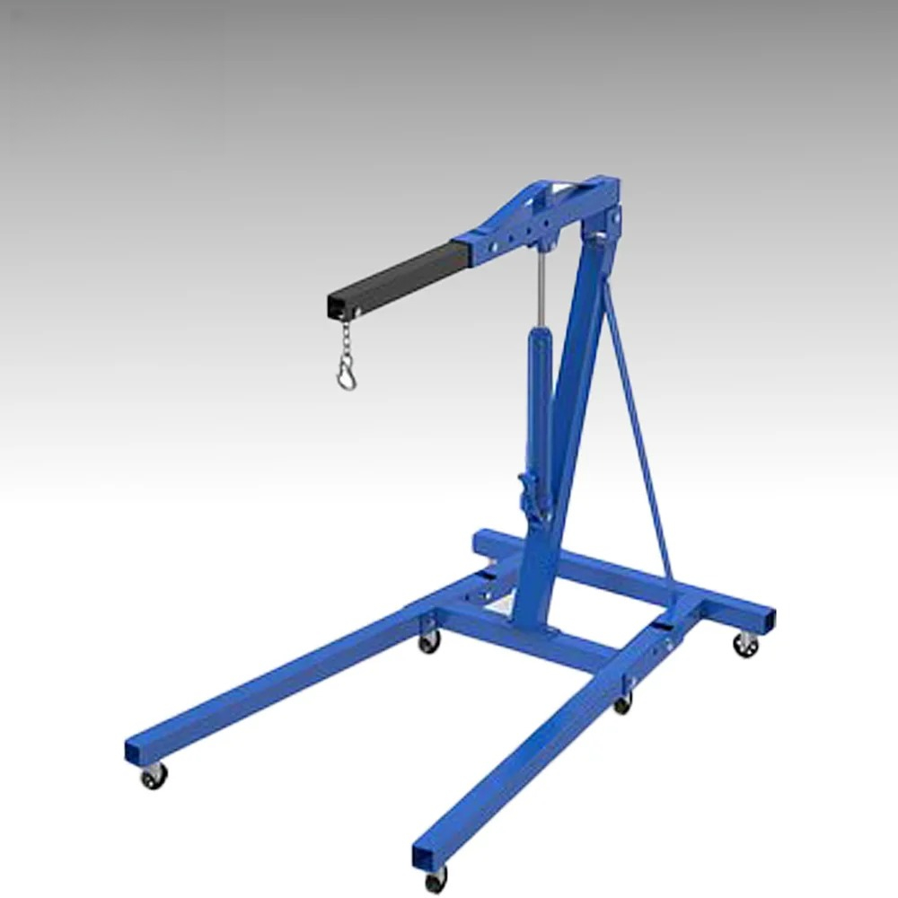 高品質エンジンホイストリフティングツール2トン折りたたみ式シ - Engine Hoist Crane のレビューと価格
