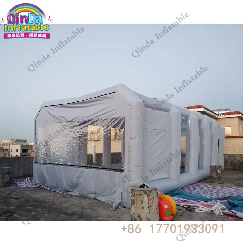 中国サプライヤー 屋外用ポータブルインフレータブルガレージ  - Inflatable Paint Booth のレビューと価格
