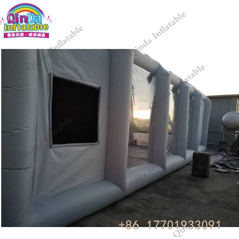 中国サプライヤー 屋外用ポータブルインフレータブルガレージ  - Inflatable Paint Booth のレビューと価格