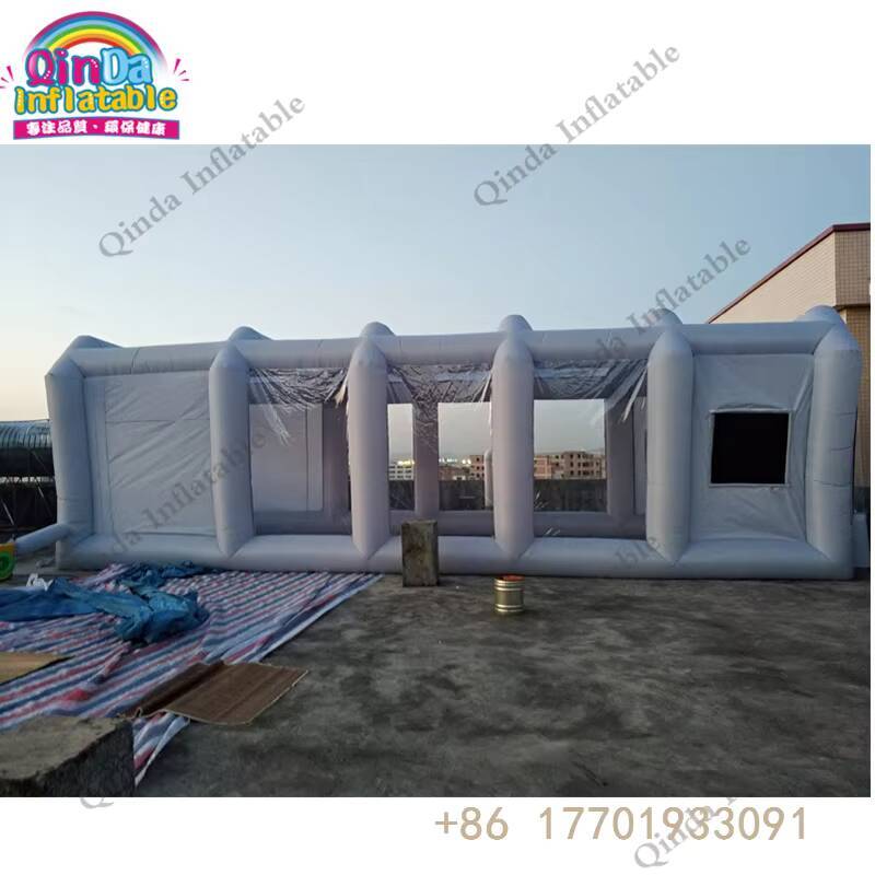 中国サプライヤー 屋外用ポータブルインフレータブルガレージ  - Inflatable Paint Booth のレビューと価格