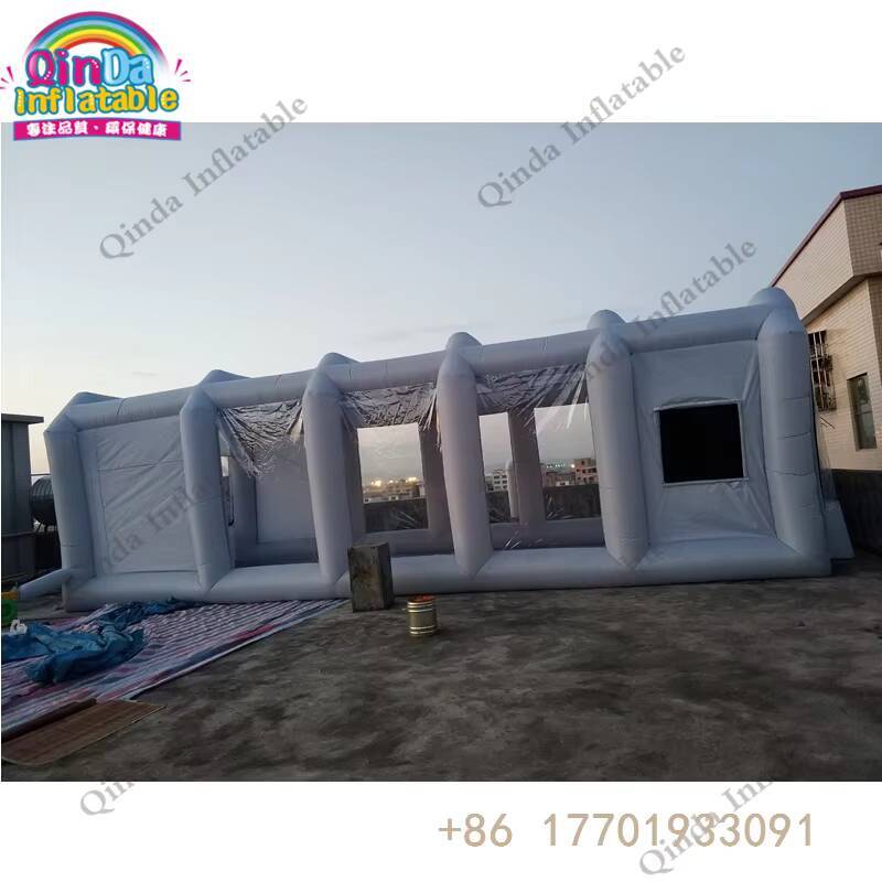 中国サプライヤー 屋外用ポータブルインフレータブルガレージ  - Inflatable Paint Booth のレビューと価格