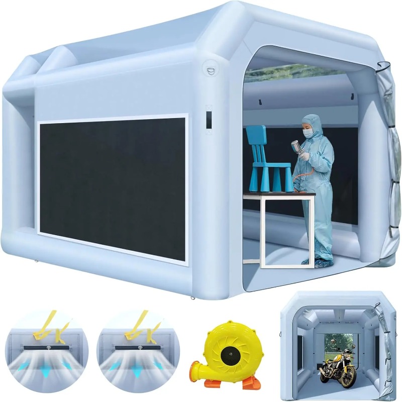 【大特価】耐久性のある車両用インフレータブル塗装ブース、アッ - Inflatable Paint Booth のレビューと価格